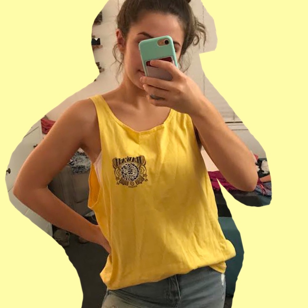 Hawaiian Graphic Tank